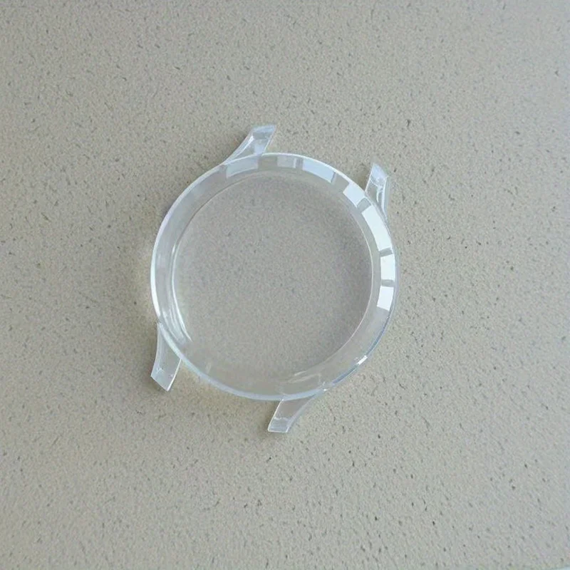 High-Definition Transparent Full-Coverage Soft TPU Watch Case with Glossy Finish