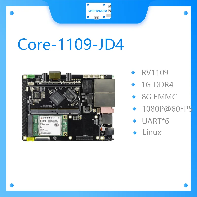 

Core-1109-JD4 высокопроизводительная основная плата AI Vision 1G + 8G