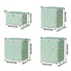 Folding Storage Baskets Quilt Organizer Clothes Storage Bag with Handles Large Capacity Home Closet Storage Organization 6