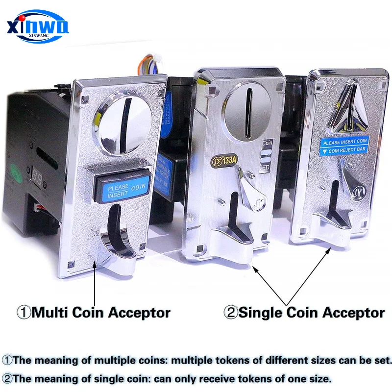ZEZEFUFU Arcade Machine Coin Acceptor CPU Vergelijking Munt Selector CPU Multi Munten Acceptor Selector ZEZEFUFU Arcade Machine Coin Acceptor CPU Vergelijking Munt Selector CPU Multi Munten Acceptor Selector