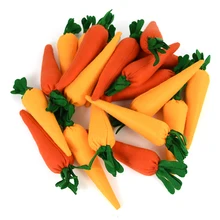 Creative Cartoon Carrot Plush Toy Non-woven Fabric Simulation Vegetable Ornaments Doll Home Children's Room Decoration Kid Gifts