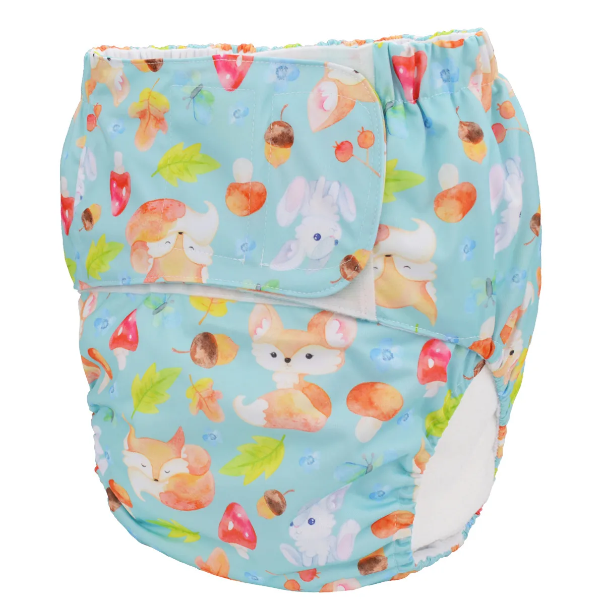 Cloth diapers XL adult reusable hook loop urinary incontinence pocket for ABDL age play 68 to 128 cm 26.7in to 50.4in
