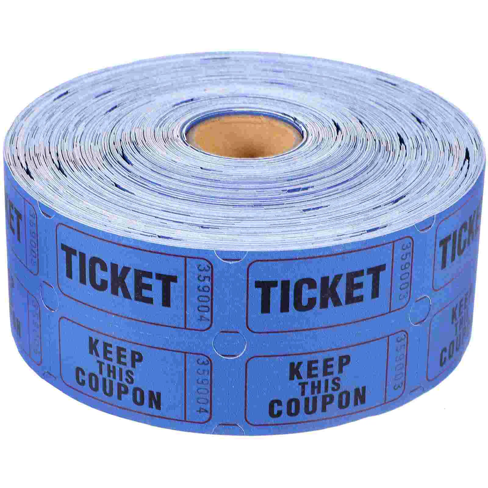 

1 roll of Raffle Tickets Universal Ticket Labels Universal Ticket Roll Events Tickets Universal Tickets