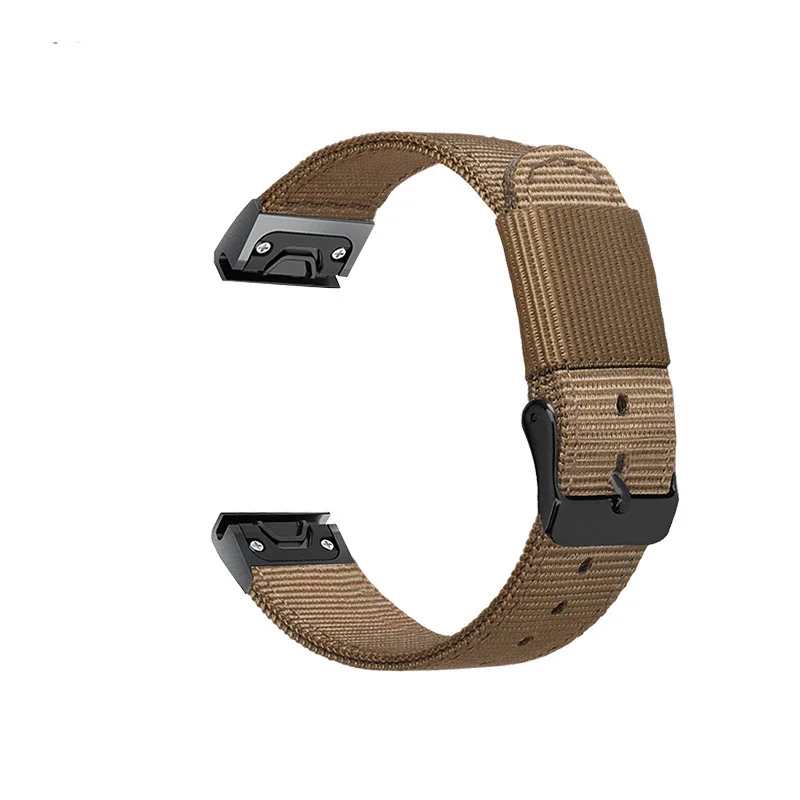 Fenix 5 Soft Nylon Loop Fastener 22Mm Quick Fit Watch Band Strap For Garmin Fenix 5/Fenix 5 Plus/Quatix 5/Forerunner935/Instinct