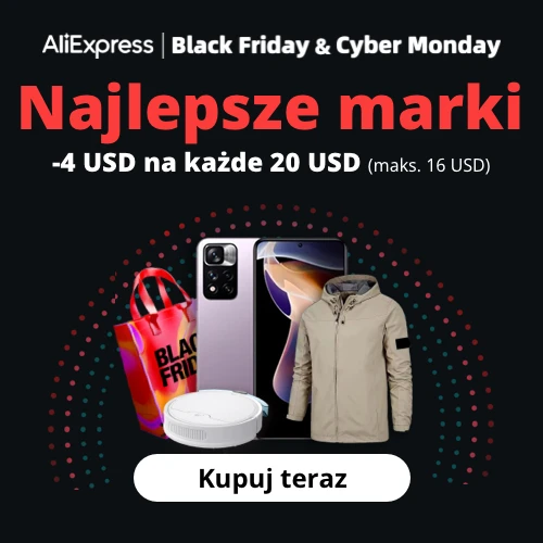 AliExpress | Black Friday & Cyber Monday - Topowe marki