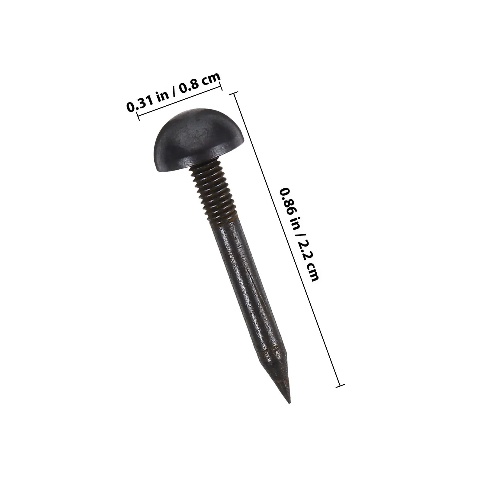 10Pcs 금속 가구 못 구리 장 못 가구 장 못 머리 장 소파 못 머리 장 못
