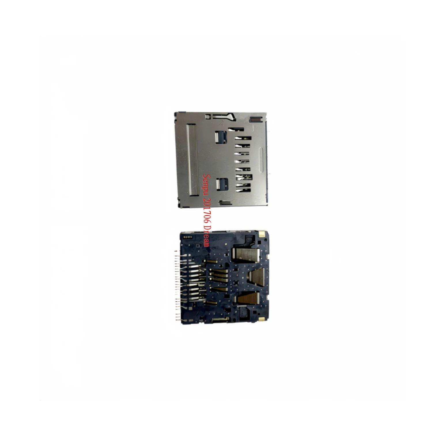  DSC-W310 W550 W610 W630 W670 W690 사이버샷 디지털 카메라 SD 메모리 카드 슬롯 소켓 홀더 교체 수리 부품