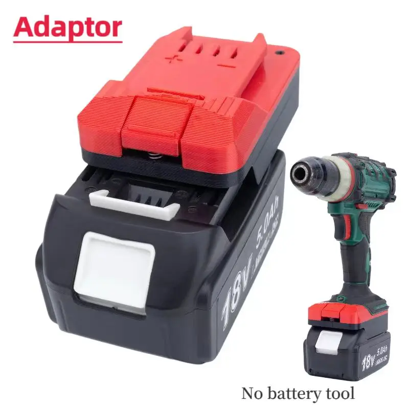 Electric Drill Accessories For Makita 18V Li-ion Battery Convert To For Lidl  Parkside X20V Lithium Battery Power Tools battery convert adapter for worx 4pin 20v lithium to for parkside x20v power tools accessories not include tools and battery