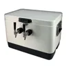 Dual Faucet Draft Beer Jockey Box - 2 Tap Cooler 2