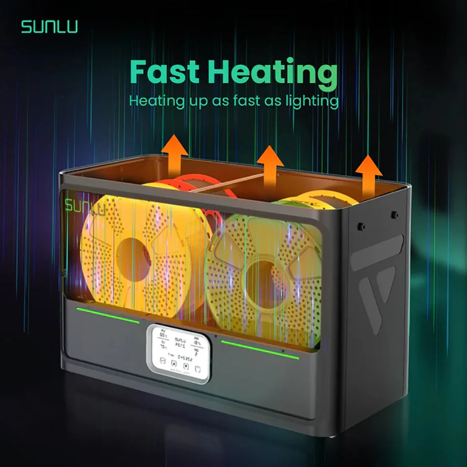 SUNLU FilaDryer S4 フィラメント乾燥機 4スプール対応 SUNLU FilaDryer S4 フィラメント乾燥/保管ボックス — 3D