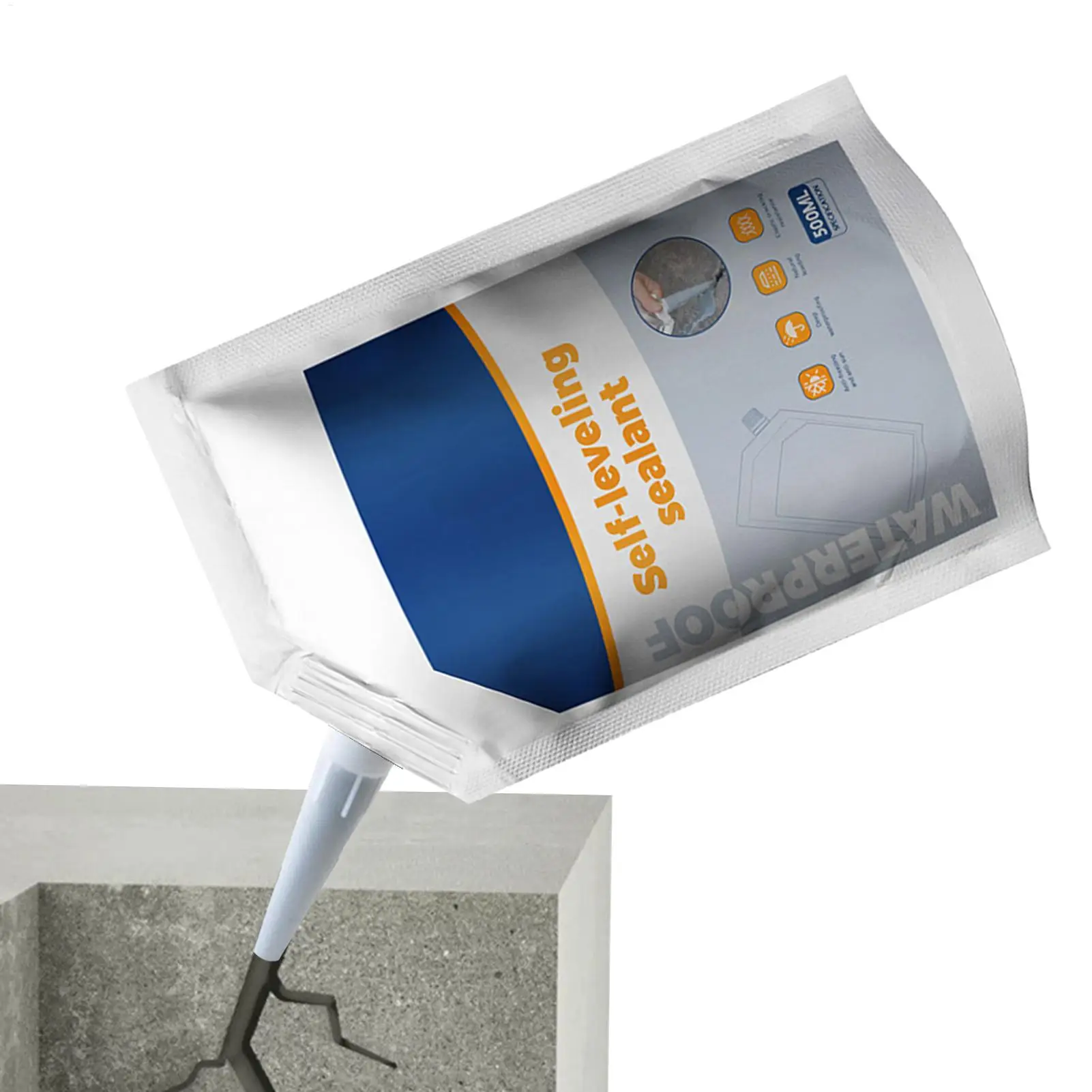 new Sealant Roof Floor Caulking Glue For Concrete Joint Filling Sealant Crack Filler Repair Caulk Resistant Wall Joint Adhesive