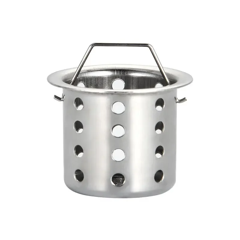 Stainless Steel Water Tank Strainer Sink Sewer Filter Waste Screen Floor Drain Hair Colanders for Kitchen Bathroom Accessories kitchen sink filter sink strainer sink filter kitchen sink strainer floor drain filter hair drain catcher