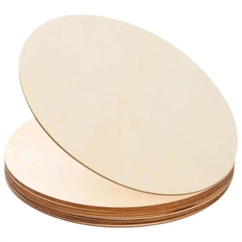 

10 шт. необработанные деревянные вырезы круглые ломтики Чистые диски чип Сделай Сам дверь подвеска зеленое растение дверной знак Праздник Вечеринка Декор чип