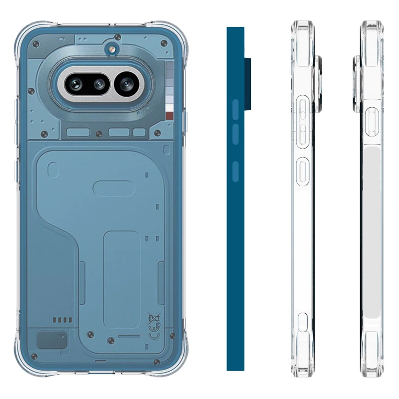 Air Cushion Shockproof Silicone TPU Back Cover
