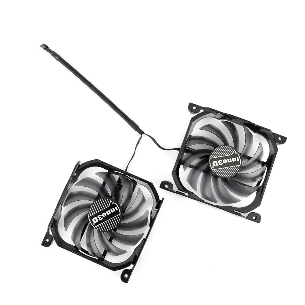 Placa Gráfica de Substituição Gpu Ventilador Placa de Vídeo Ventilador Inno3d Geforce Gtx 1070 1070ti 1080 1080ti P104100 Twin x2 Cf-12915s - Imagem 3