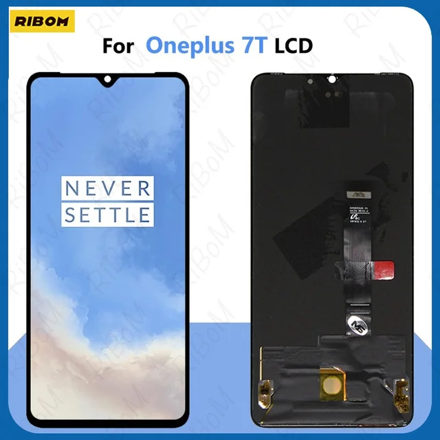New AMOLED For One Plus 7T LCD Display Touch Screen Digitizer For OnePlus 7T LCD HD1901 1903 1900 Assembly Replacement Parts