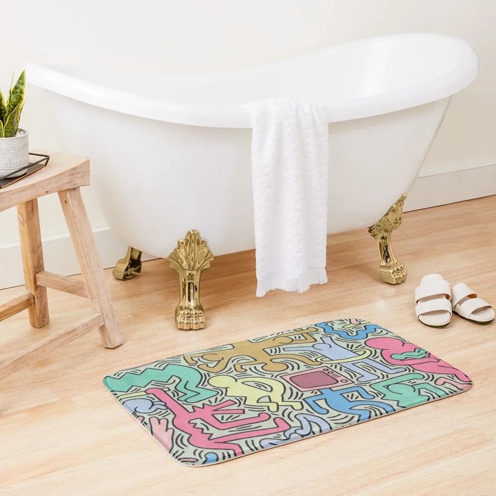 

Full colourfull!! Bath Mat Bedroom Carpet Bathroom Carpet Toilet Carpet Mat