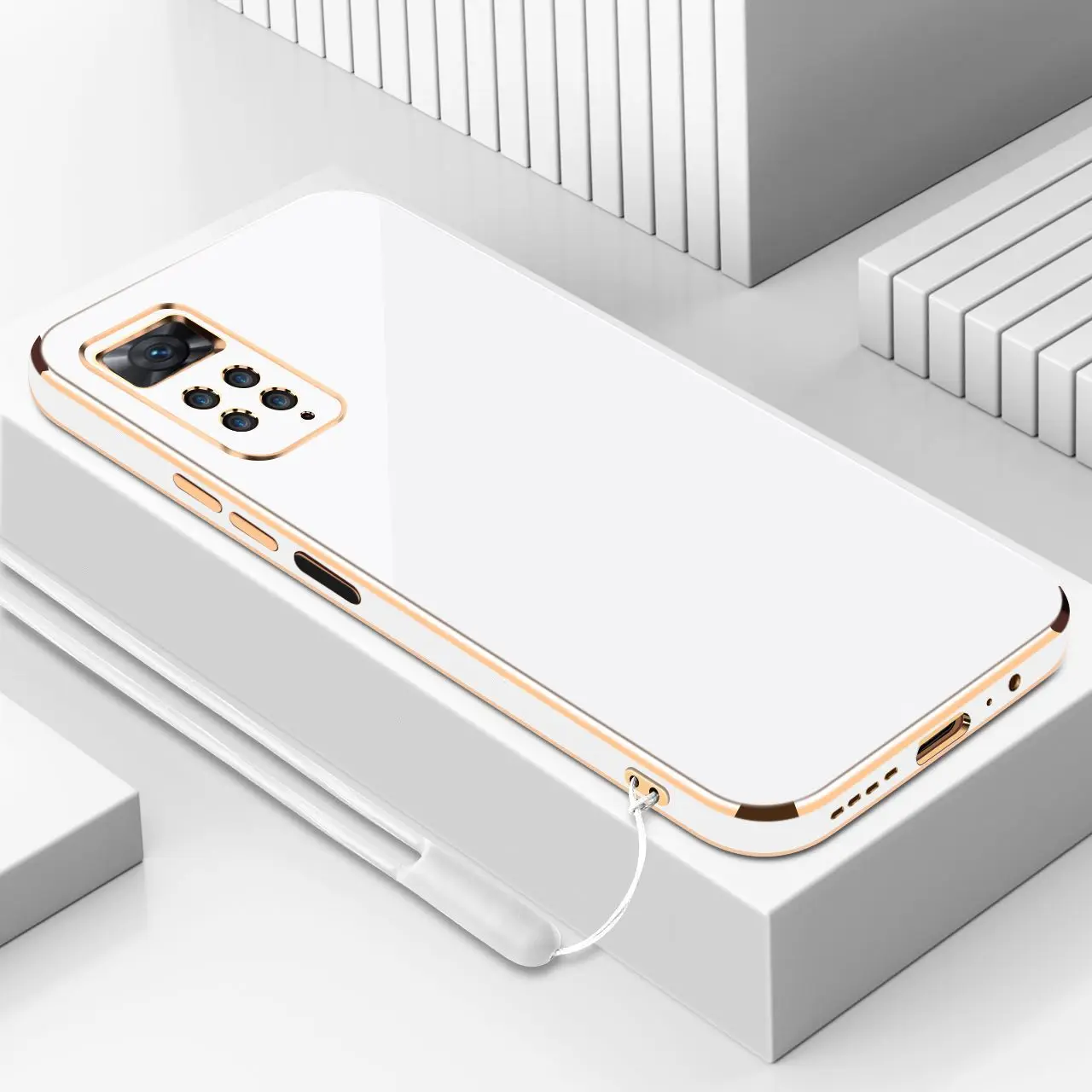 Für Xiaomi Redmi Hinweis 11 Pro Fall Redmi Hinweis 11 Pro 5G Abdeckung NOTE 11 PRO 5G Luxus Platz überzug Telefon Fall Stoßfest Zurück Abdeckung – Detail 1
