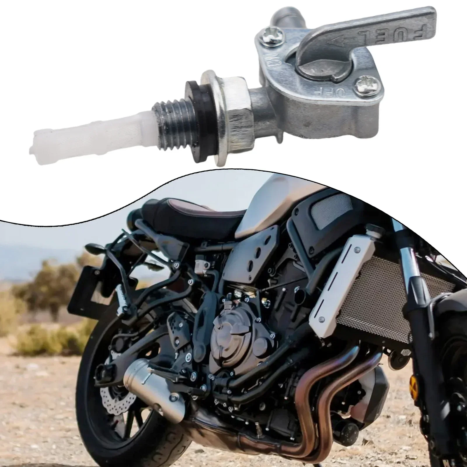 Car Accessories Easy To Use High Quality Fuel Petrol Tank Switch 1 Pcs Generator Dirt Bike Metal On Off Switch