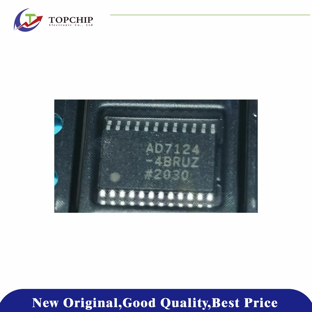 

1Pcs New original AD7124-4BRUZ 24Bit 19.2kHz SPI TSSOP-24 Analog To Digital Converters (ADCs)