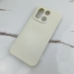 Luxury Silicone Shockproof Phone Case - Anti - Drop Back Cover - OnePlus 10Pro (White)