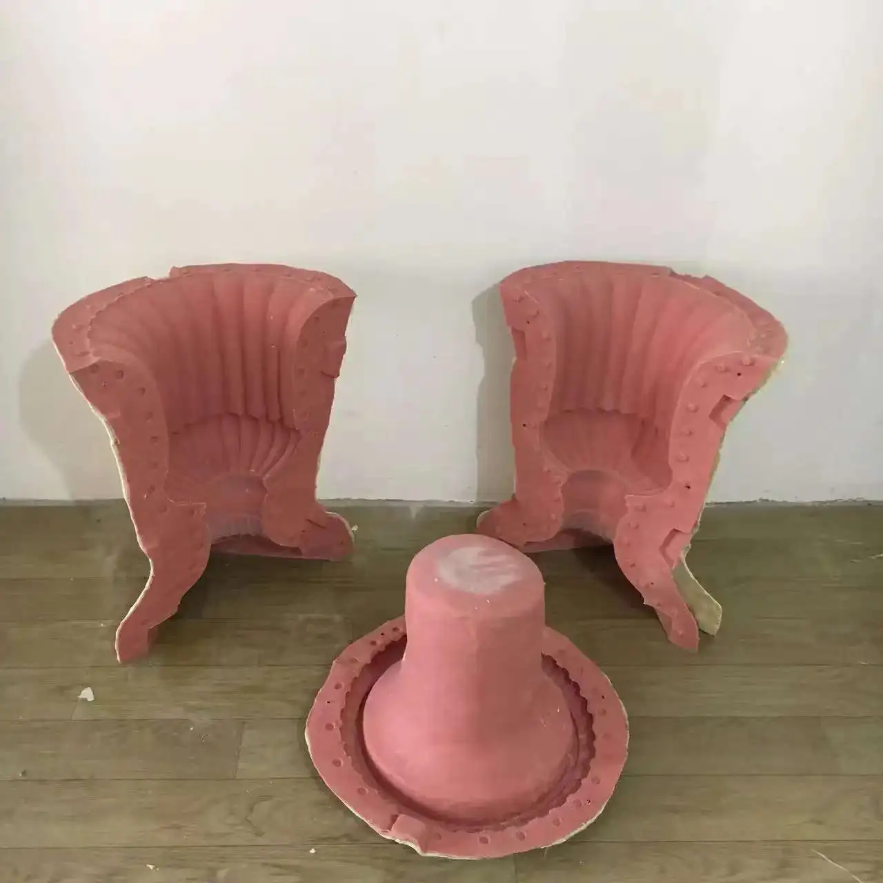 Big Cement Concrete Planter, Flower Pot, fiberglass Molds for Outdoor Garden, House Building Decoration