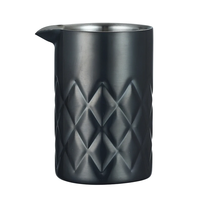 Cocktail Shaker 580ml Stirring Tin Cocktail Mixing Glass Double-walled and Vacuum Insulated For Temperature Consistency Bar Tool