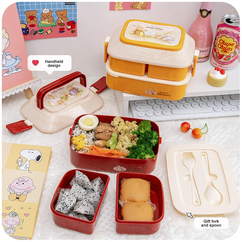  Thousanday Lunch Containers for Kids & Adults, Bento