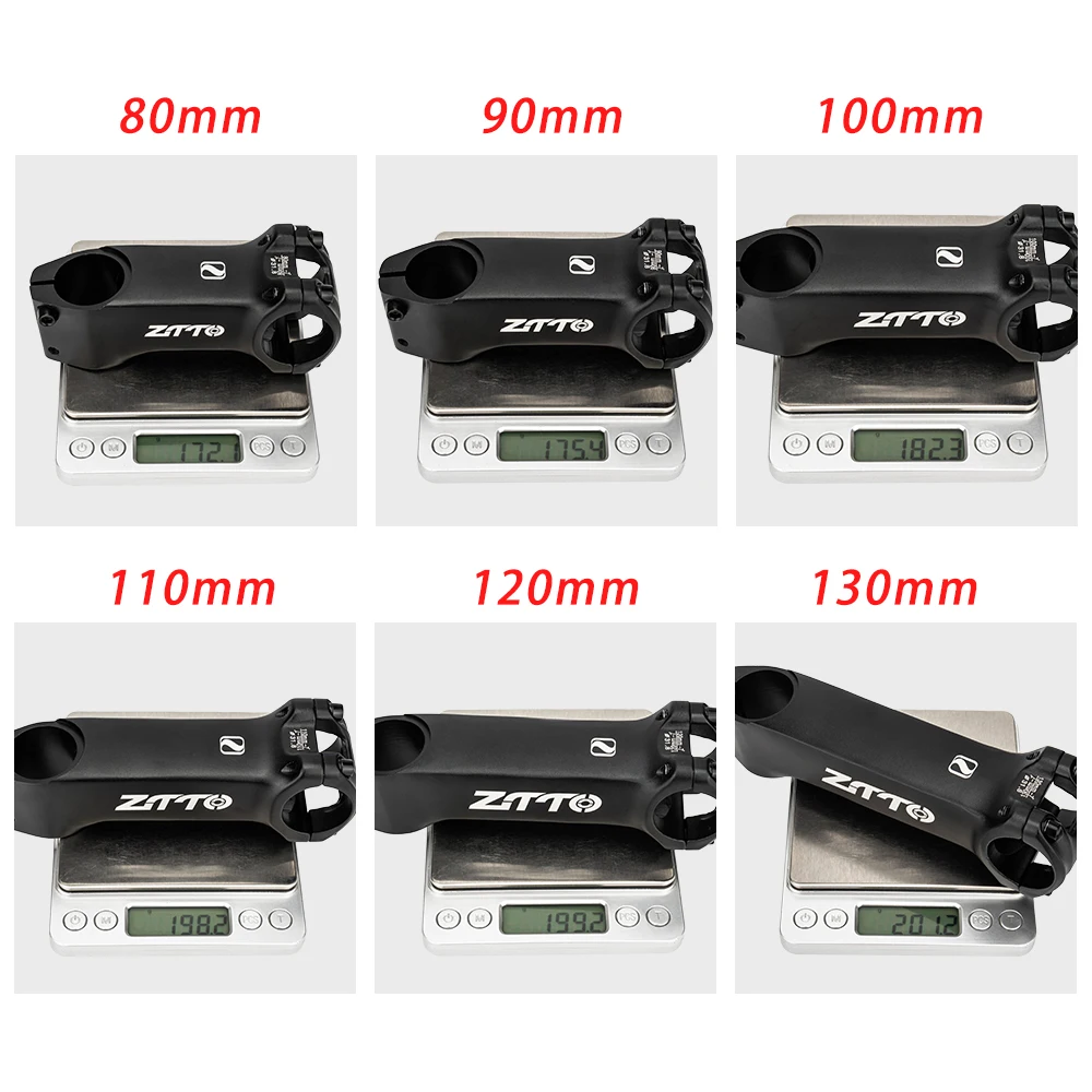 ZTTO Internal Cable Routing Stem Bicycle, 7 Degree Stem Riser 31.8x80 90 100 110 120 130mm Aluminum Alloy Inner Wiring Stem - Image 6