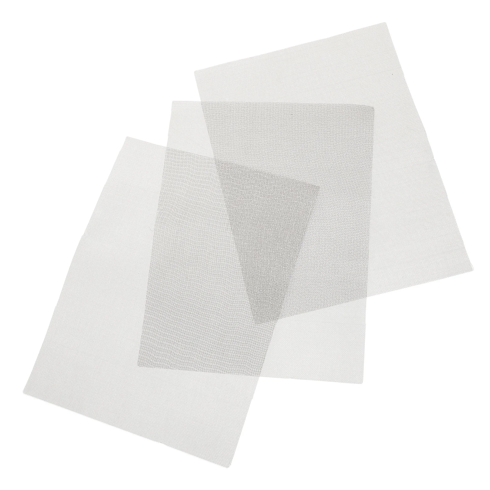 

3pcs Fine Mesh Screen Bumper Repairs Meshes Stainless Steel Mesh For Bumper