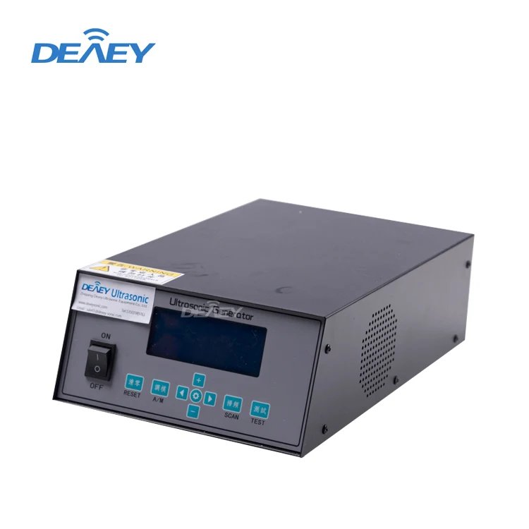 

20khz 2000W Continuously Machine Digital 20k2000w Plastic 20k Mask Machines Case Kn95 Ultrasonic Welding Generator