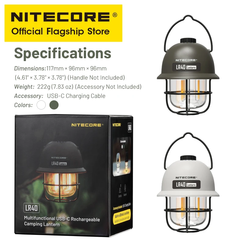 NITECORE LR40 Camping Lantern 6