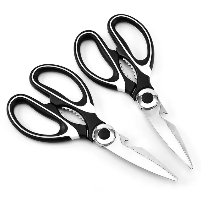 22 Cm Stainless Steel Heavy Duty Professional Multi-Purpose Kitchen Scissor  for Small Pruning, Discapper, Dried Fruit Shellfish, Bottle Stoppers, etc.  - AliExpress