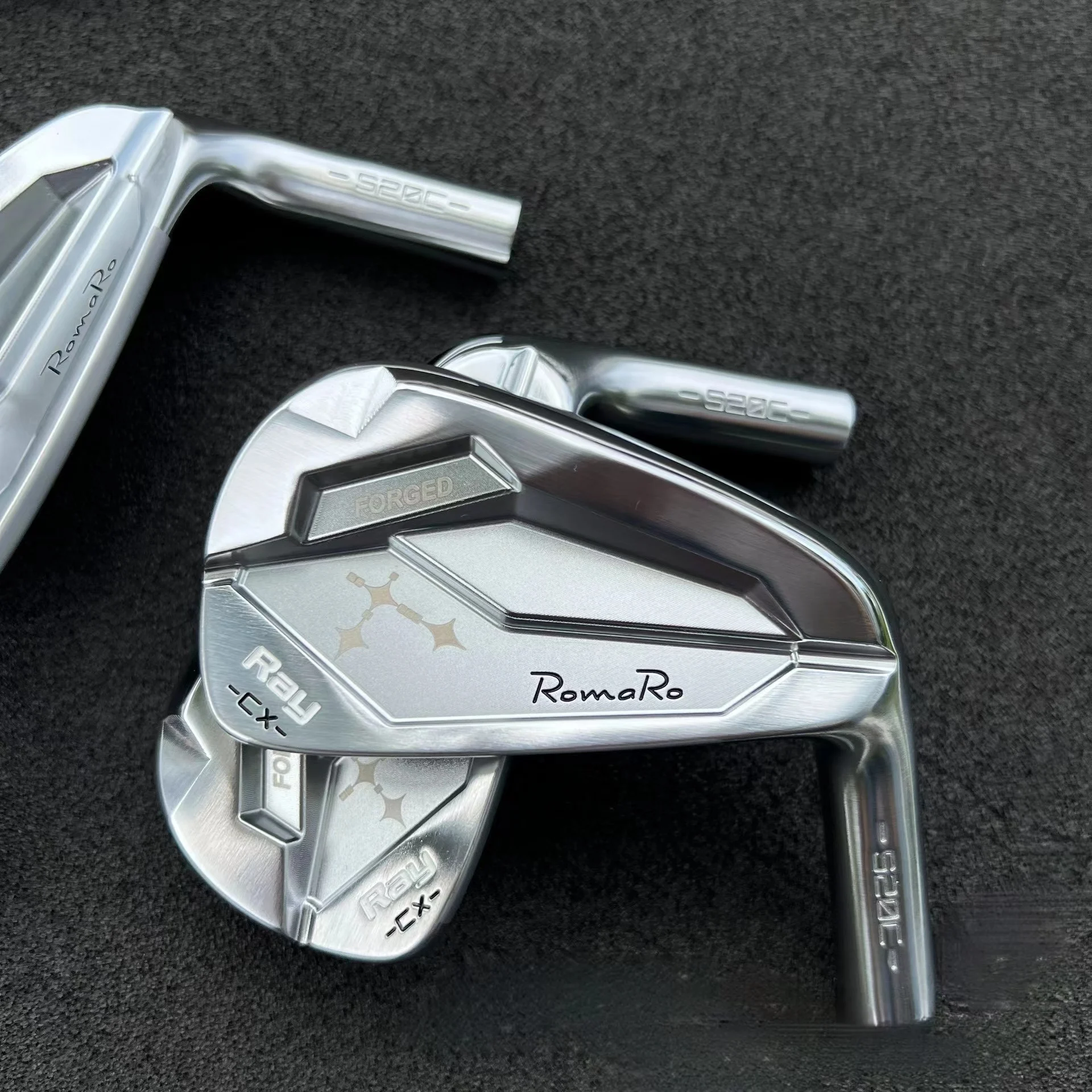 Golf Clubs Iron Set 7pcs Romaro Ray CX Silver Heads (4,5,6,7,8,9,P)