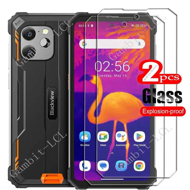 2PCS-FOR-Blackview-BV8900-Pro-6-5-HD-Tempered-Glass-Protective-On ...