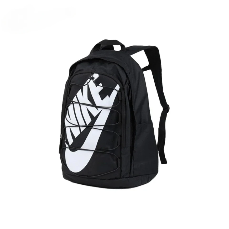 Original Nike Backpack School Laptop Basketball Zipper Bag Unisex Casual Large-capacity Size