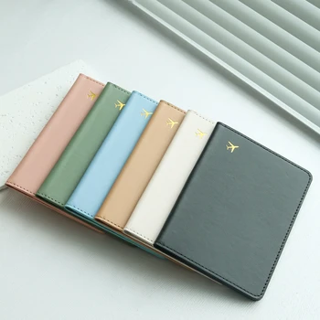 Pure Chic Passport Wallet Faux Leather Lightweight Waterproof Rfid Blocking Slim Vaccine Card Holder Travel Essentials 1