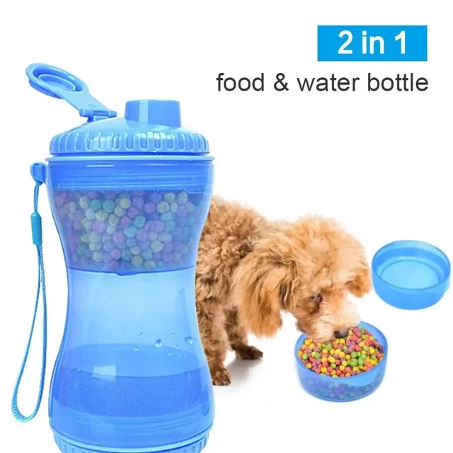Outdoor Portable Pet Dog Water Bottle Training Food Storage Bottle PP Dogs Water Dispenser for Large Dogs Pets Accessories Stuff Outdoor Portable Pet Dog Water Bottle Training Food Storage Bottle PP Dogs Water Dispenser for Large Dogs Pets Accessories Stuff