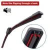 Double Rubber Car Wiper Blades for 2012-2016 Subaru XV MK4 Crosstrek GP Front Rear Windshield Wipers Car Accessories 2012 2016 2