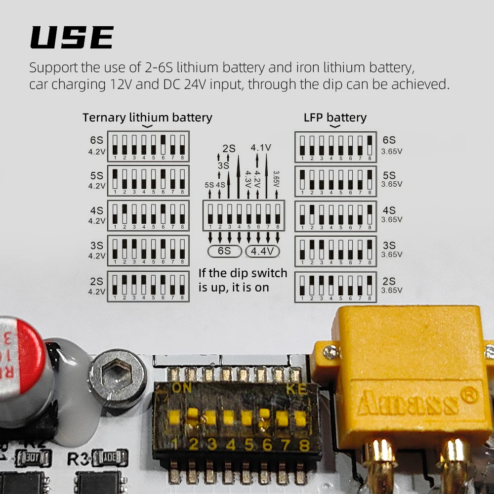 IP2366 PD3.1 280W Powerbank Motherboard Li/Li-iron 21700/18650 2S/3S/4S/5S/6S 0.96inch Screen 140W + 140W UPS Fast Charging Module power bank motherboard