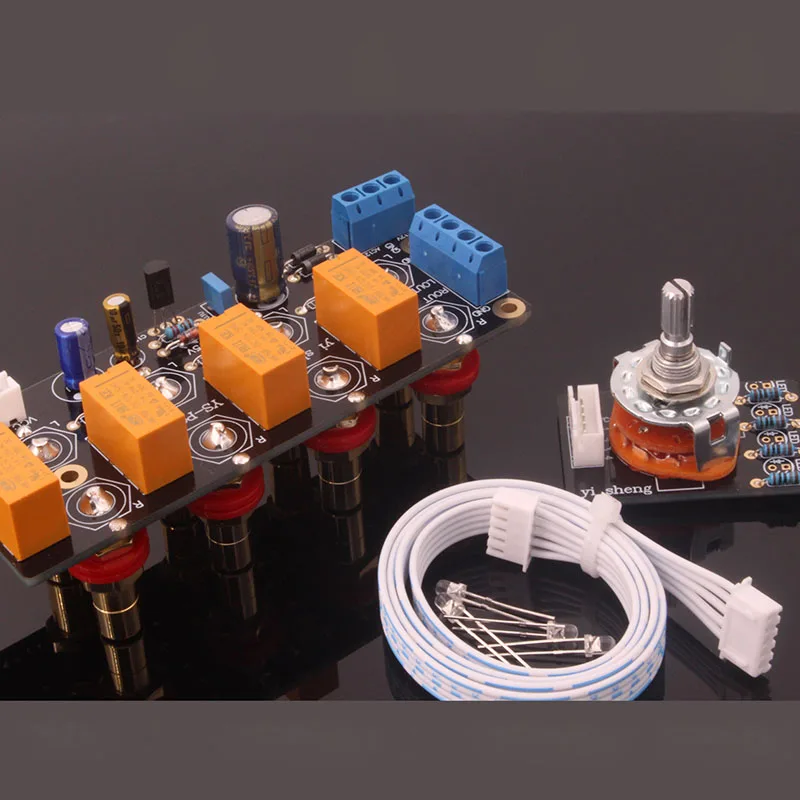 HiFi Audio Source Signal Switch Board Manual Band Selection Amplifier ...