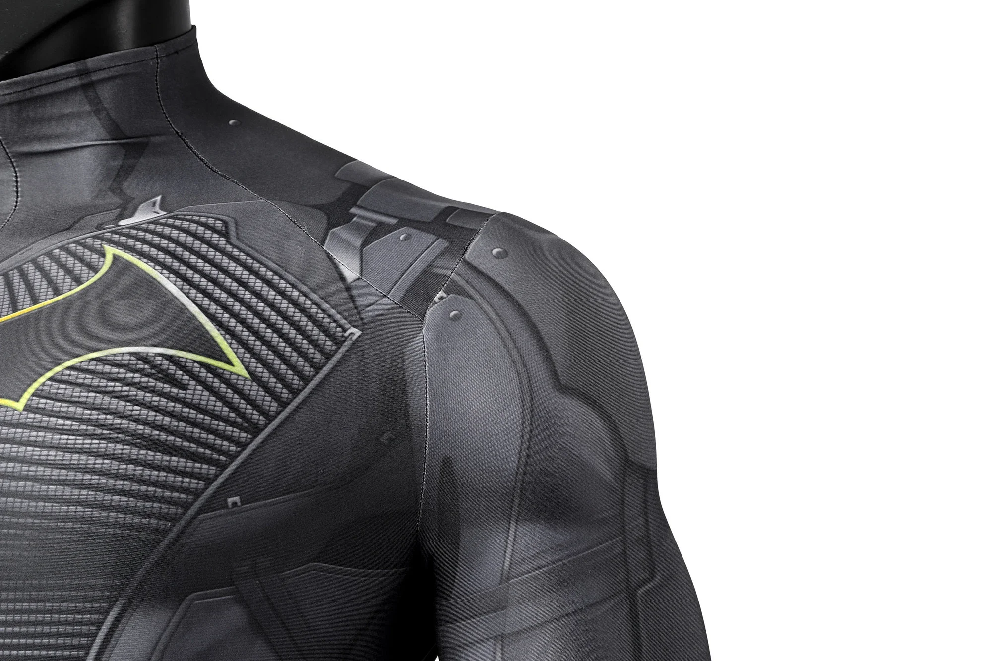 DC-Inspired Batman Spandex Bodysuit Cosplay Costume for Adults and Kids