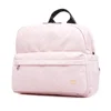 Soboba Waterproof Plaid Pink Diaper Backpack for Moms with Large Capacity and Well-Organized Space Nappy Changing Bag 1