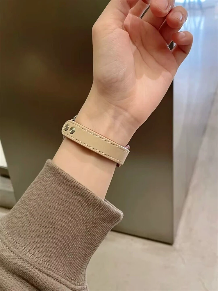 أنيقة اللون مباراة سليم حزام من الجلد الحقيقي لساع...