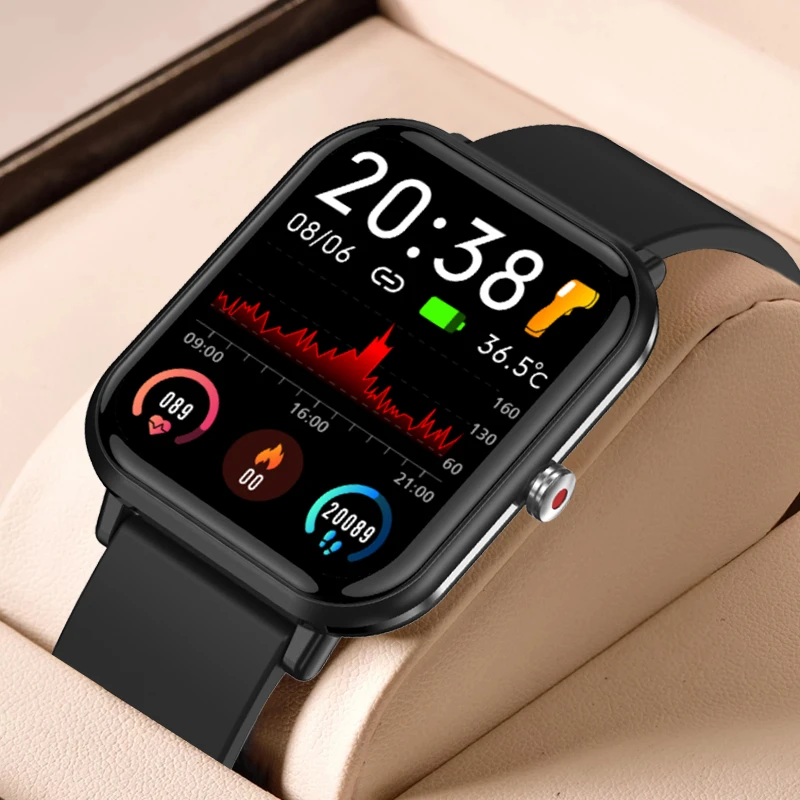2022 New Smart Watch Men Full Touch Screen Sport Fitness Watch IP67 Waterproof Bluetooth For Android ios Men smart watch Women