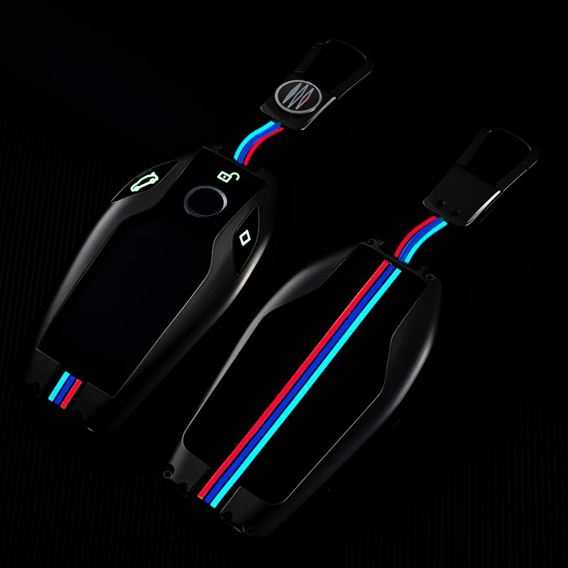 Cover chiate/telecomando per BMW Display 5 7 Serie 730Li 740 630 G12 G30 G31 G32 G02 X5 G07 X6 X7 Borsette Accessori Auto - S4b8688539eef40399375cb9b8bd40fe8F