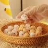 1/2Pcs Miniature Slow Rebound Relief Squeeze Toys Sticky TPR Squishy Mini Chick Stress Reliever Toys Squishy New Fidget Prop 1