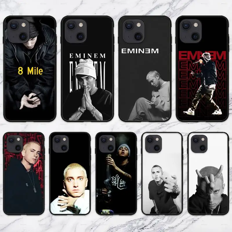Чехол для телефона E-Eminems-Rapper iPhone 11 12 Mini 13 Pro XS Max X 8 7 6s Plus 5 SE XR | Мобильные телефоны и