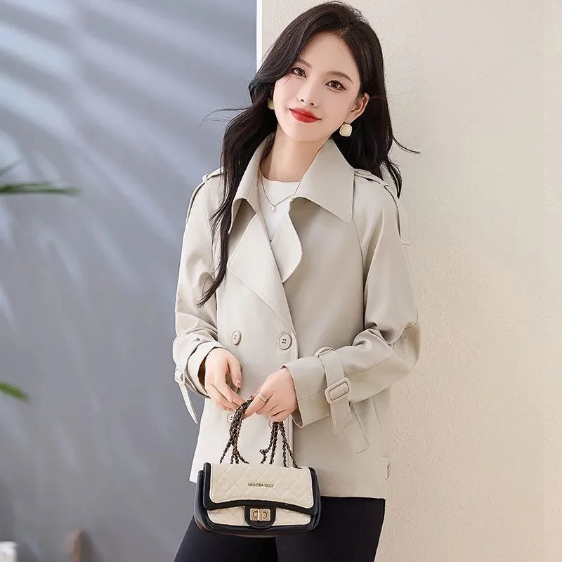 High End Suit Jacket For Petite Women 2025 Spring And Autumn New Casual Top Temperament Thin Windbreaker