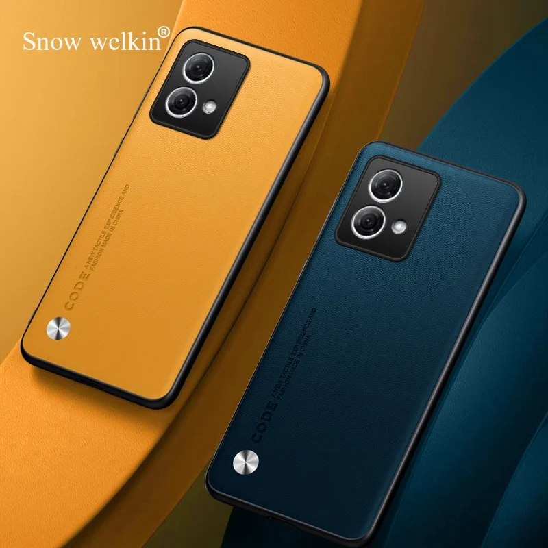 Luxury PU Leather Shockproof Silicone Phone Case Cover